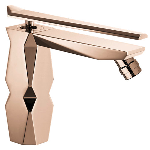 Grifo bidé monomando maier ikon oro rosa de la marca MAIER en acabado de color Amarillo / dorado fabricado en Latón