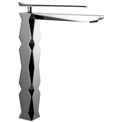 Grifo lavabo caño alto monomando maier ikon cromo de la marca MAIER en acabado de color Gris / plata fabricado en Latón