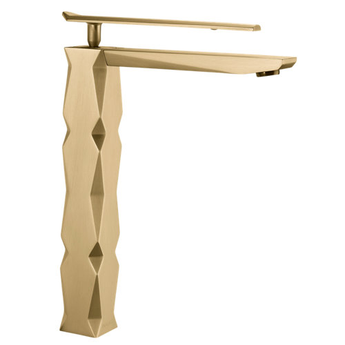 Grifo lavabo caño alto monomando maier ikon oro de la marca MAIER en acabado de color Amarillo / dorado fabricado en Latón