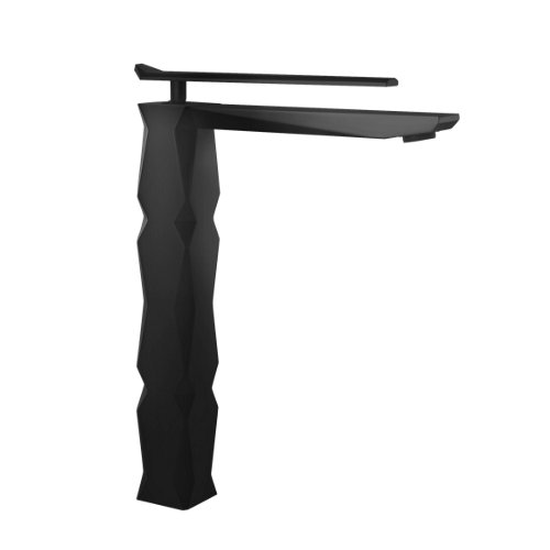 Grifo lavabo caño alto monomando maier ikon negro mate de la marca MAIER en acabado de color Negro fabricado en Latón