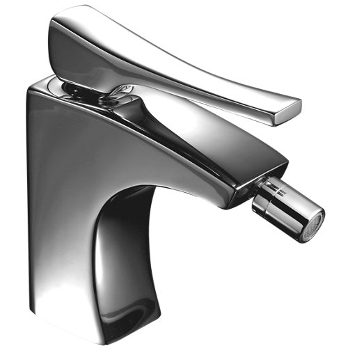Grifo bidé monomando maier skip cromado de la marca MAIER en acabado de color Gris / plata fabricado en Latón
