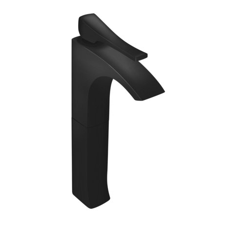 Grifo lavabo caño alto monomando maier skip negro mate de la marca MAIER en acabado de color Negro fabricado en Latón