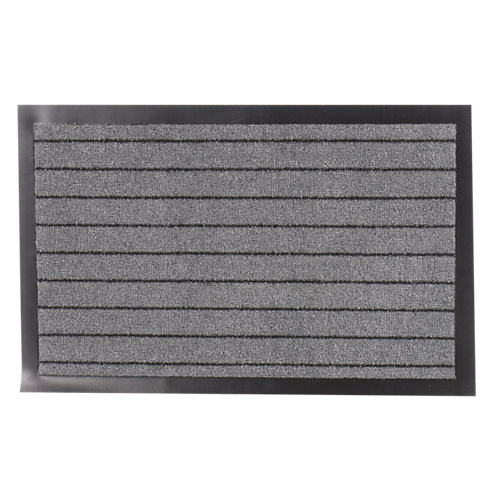 Alfombra lana y viscosa morris granada-in/r 27608 200x280cm 27 Felpudo gris de polipropileno 60 x90 cm