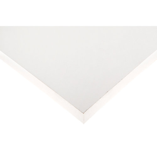 Tablero aglomerado 4 cantos blanco roto de 39,7x60x2,5 cm (anchoxaltoxgrosor)