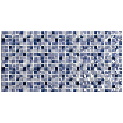 Azulejo cerámico gres andros 25x50 cm azul