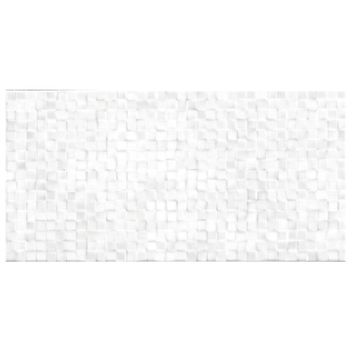 Azulejo cerámico 25x50 andros blanco brillo