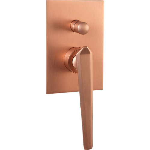 Grifo bañera monomando maier ikon cobre de la marca MAIER en acabado de color Naranja / cobre fabricado en Latón