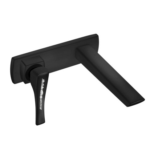 Grifo lavabo empotrado maier skip diamond negro de la marca MAIER en acabado de color Negro fabricado en Latón