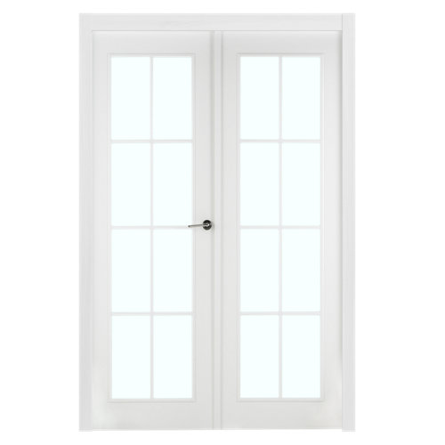 puerta lucerna plus blanco de apertura derecha de 62.5 cm 24 Puerta marsella blanco de apertura izquierda de 125 cm