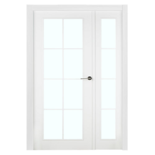 puerta marsella blanco de apertura izquierda de 125 cm