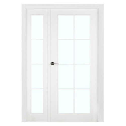 puerta marsella blanco de apertura derecha de 125 cm