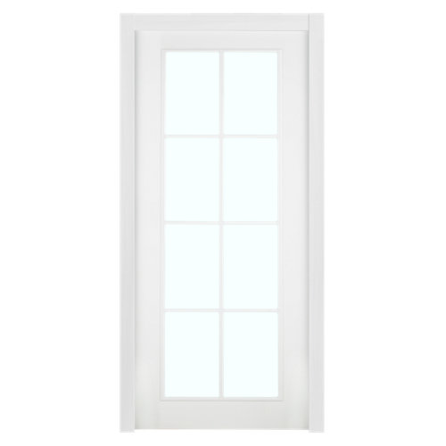 Puerta de interior corredera marsella blanco de 82.5 cm