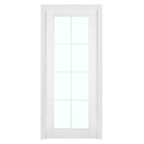 Puerta de interior corredera marsella blanco de 72.5 cm