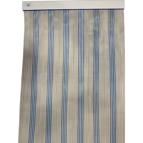 Cortina de puerta pvc petra azul 90 x 210 cm