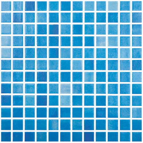 Gresite punto aqua celeste teselas de 2,5x2,5 cm