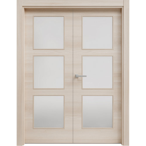 puerta oslo acacia de apertura derecha de 62.5 cm