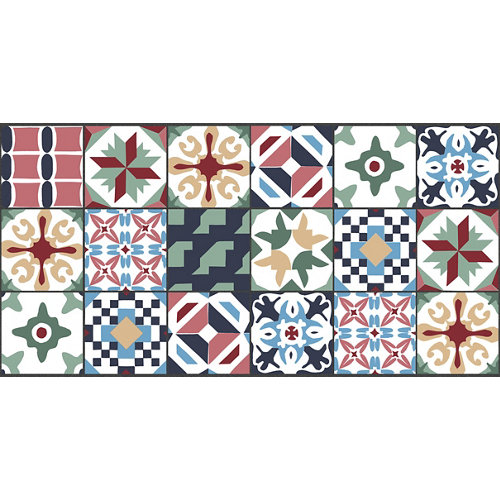 Alfombra lana persa shiraz multicolor 170x250cm