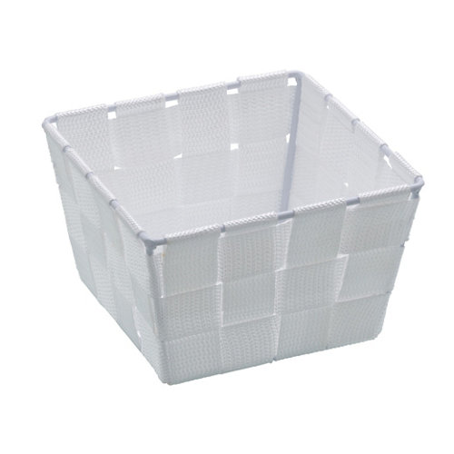 Cesta adria blanco 14x9 cm de la marca Wenko en acabado de color Blanco fabricado en Polipropileno