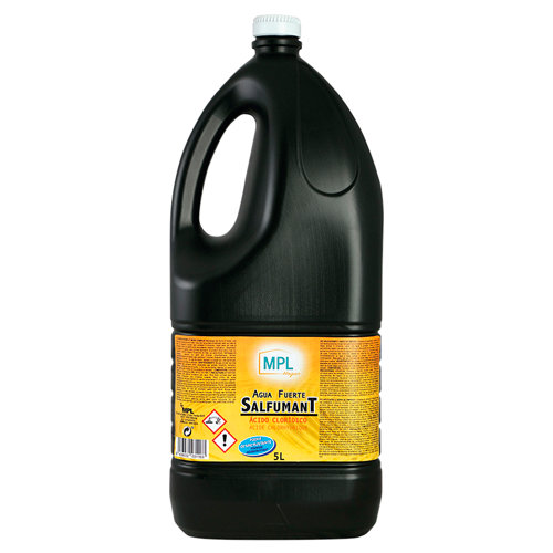 Disolución de ácido clorhídrico salfumant mpl 5l