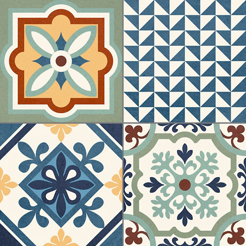 Suelo porcelánico heritage 33.15x33.15 cm multicolor c3 exterior