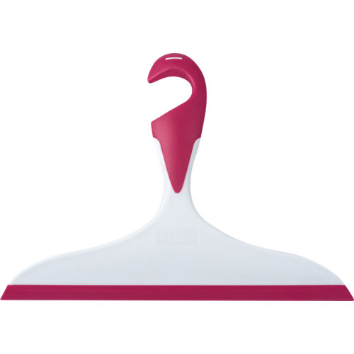 Limpia mamparas loano rosa fijaciónpara colgar de la marca Wenko en acabado de color Rosa fabricado en Plástico