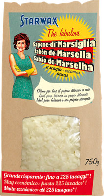 Jabón en escamas