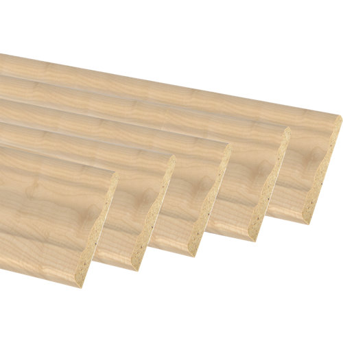 Kit de 5 jambas mdf roble 70 x 10 mm