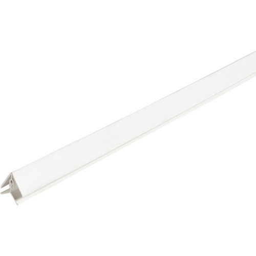 Perfil forma ángulo de pvc blanco, alt.2 x an.2 x l.260 cm