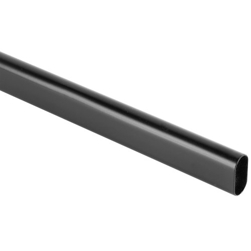 Toldo osaka brazo extensible motorizado semicofre blanco y tela beige 4,75x3m 26 Barra armario ovalada de 1 m de largo y 30 x 15 mm ø