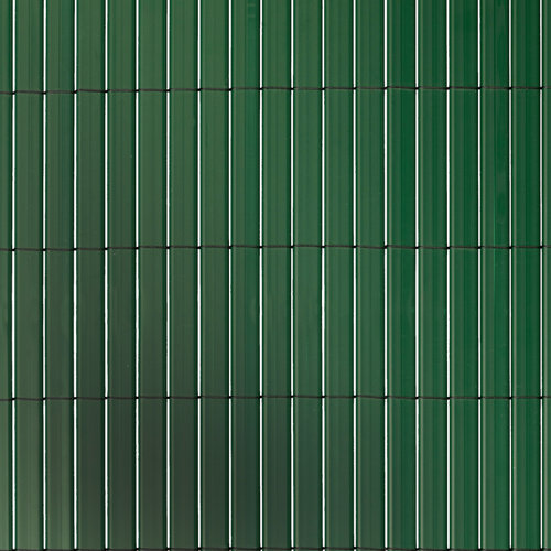 Cañizo de pvc verde doble naterial 90% ocultación de 1x3 m
