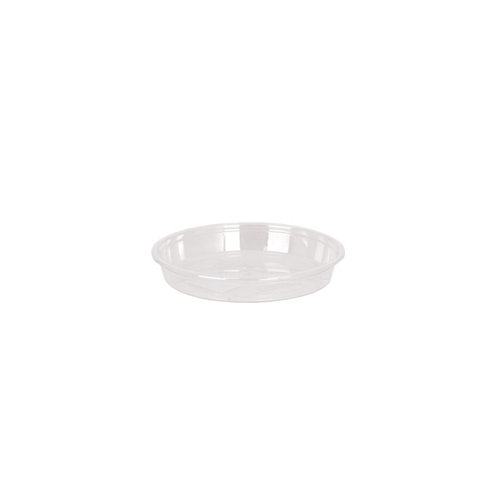Plato de maceta polipropileno incoloro / transparente 25x25 cm