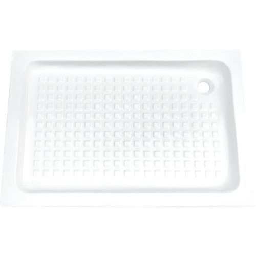 Plato ducha rectangular blanco 120x80 cm