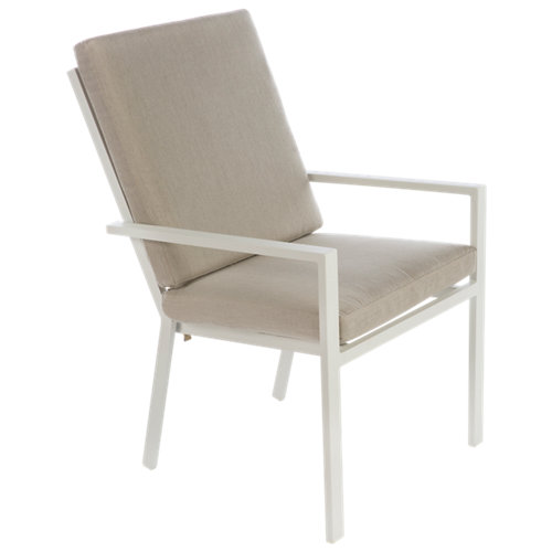 Set 2 sillas de jardín de aluminio naterial las vegas