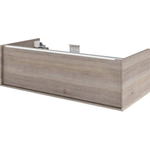Mueble de baño neo imitación roble grisáceo 105 x 48 cm