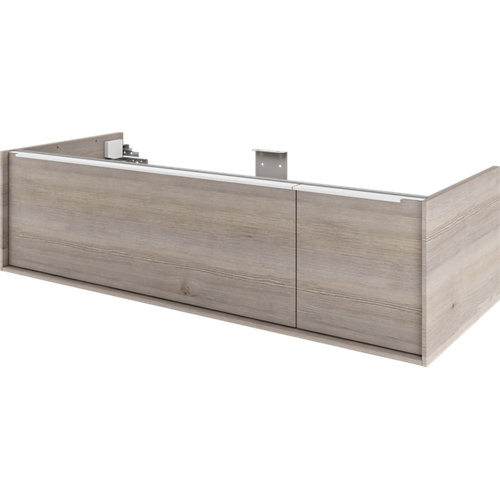 Mueble baño neo imitación roble grisáceo 120 cm