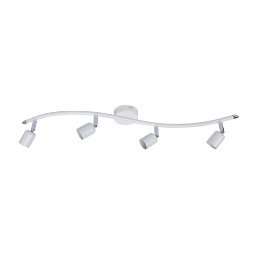 Forma 4 luces basic s/t blanco