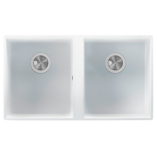 fregadero cuarzo blanco