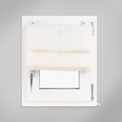 Estor plegable bolonia beige 52x150 cm