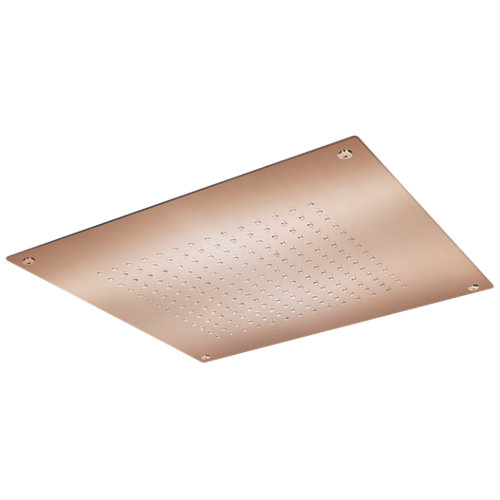 Rociador de ducha hydroterapia maier 28x28 cm de la marca MAIER en acabado de color Rosa fabricado en Acero inoxidable