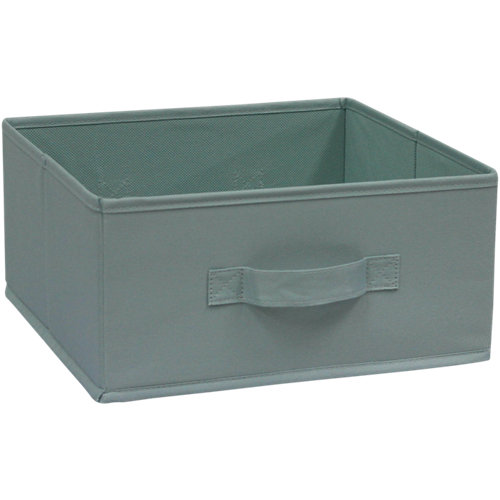 Puerta abatible para armario macao blanco 40x240x1,9 cm 25 Cesta de tejido de 15x31x31 cm plegable