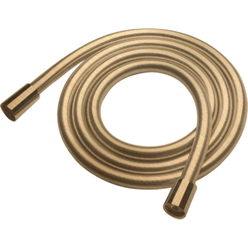 Flexo de ducha maier complementos 175 cm oro mate de la marca MAIER en acabado de color Amarillo / dorado fabricado en PVC
