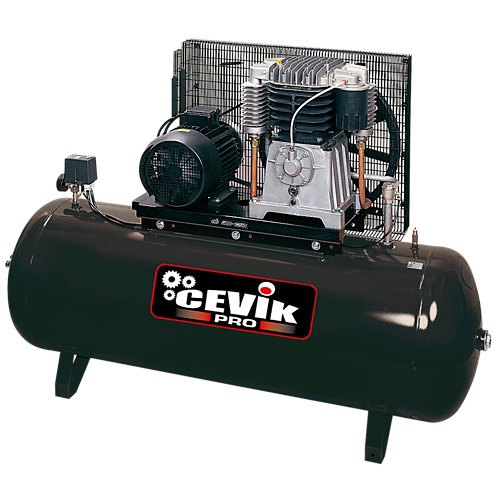 Compresor correas cevik pro ca-ab500/10t de 10 cv y 500l de depósito