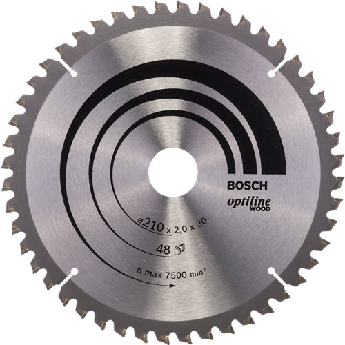 Disco ingletadora bosch de calibre 30 mm para trabajar madera
