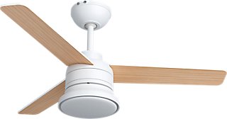 Ventilador de techo con luz LED INSPIRE Notos 106 cm Blanco Ventilador de techo con luz LED INSPIRE Notos 106 cm Blanco