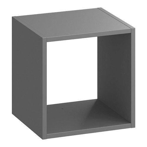 Puerta corredera de armario lucerna blanco 60x237x1,9 cm (anchoxaltoxgrosor) 23 Estantería spaceo kub 1 cubo gris 36x36x31.7cm