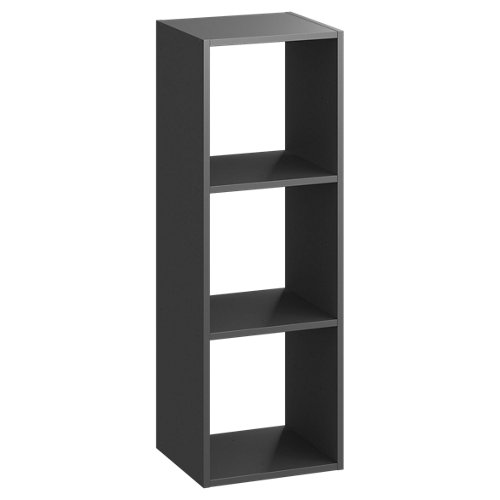 Escalera recta long uso interior ancho total 75 cm acabado cromo/natural 27 Estantería spaceo kub 3 cubos gris 104.8x36x31.7cm