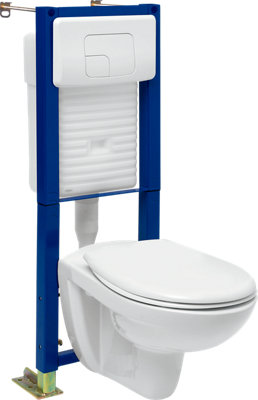Pack WC suspendido salida vertical SENSEA Essential · LEROY MERLIN