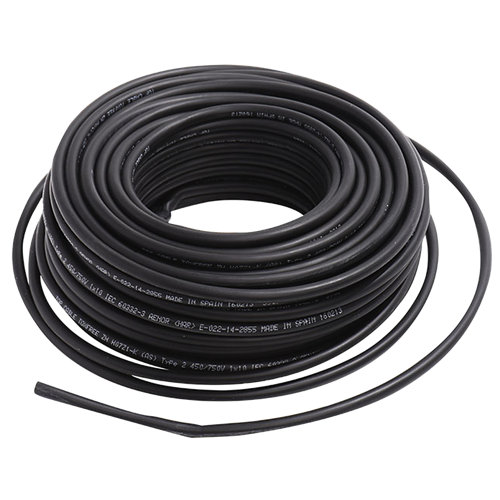 Cable eléctrico al corte h07z1-k 16mm² negro mín30 - máx150m