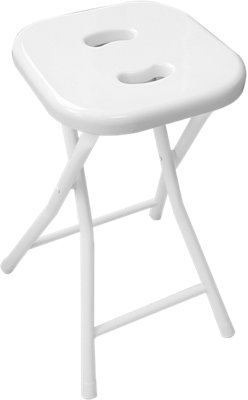 Taburete de baño Serie Levante blanco