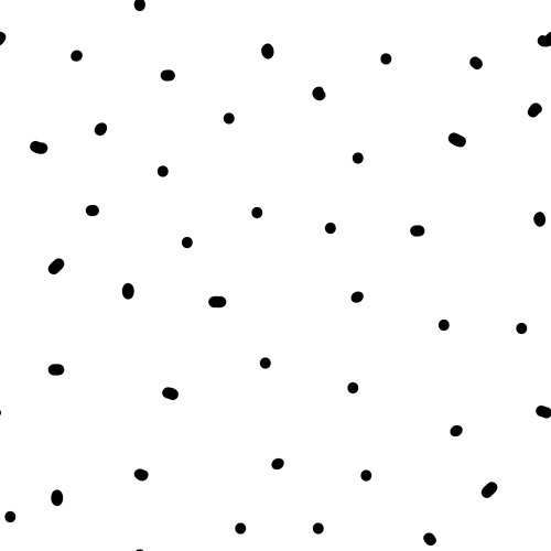 Papel pintado autoadhesivo irregular dots negro 3,31 m²